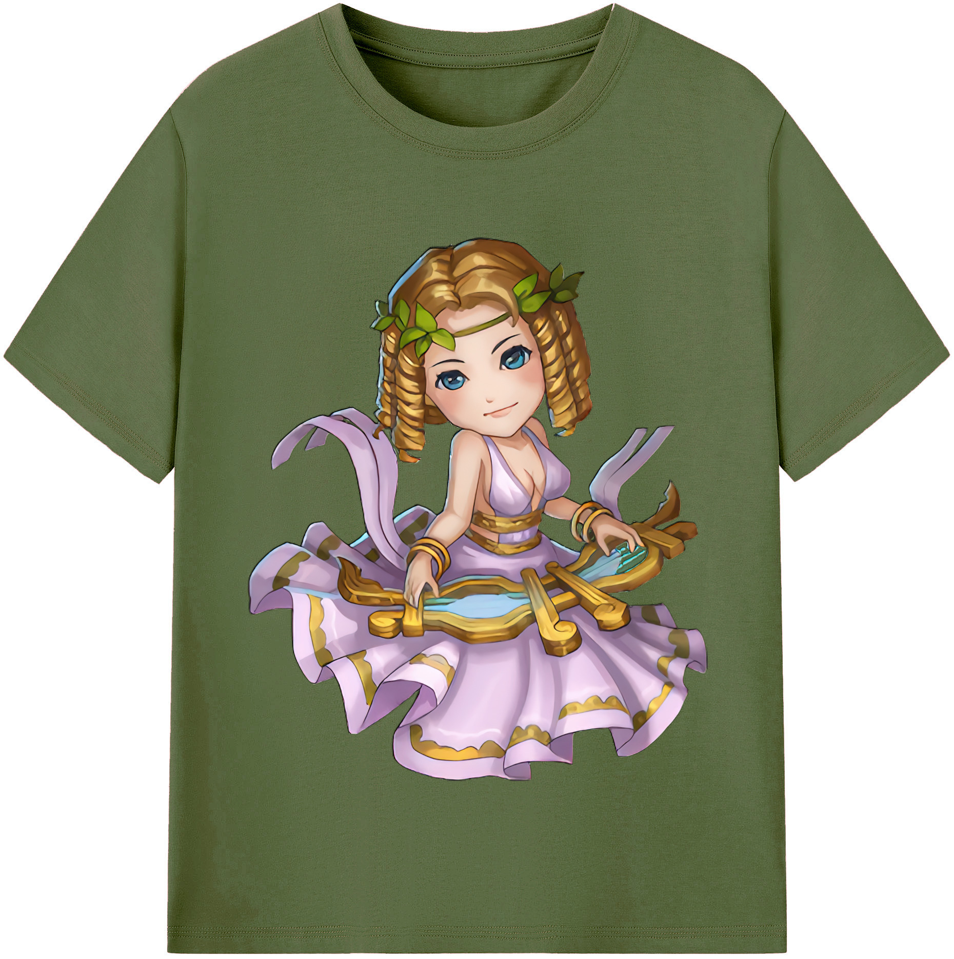 リーグ・オブ・レジェンド League of Legends LOL 綿100％半袖Tシャツ（フロントプリント）